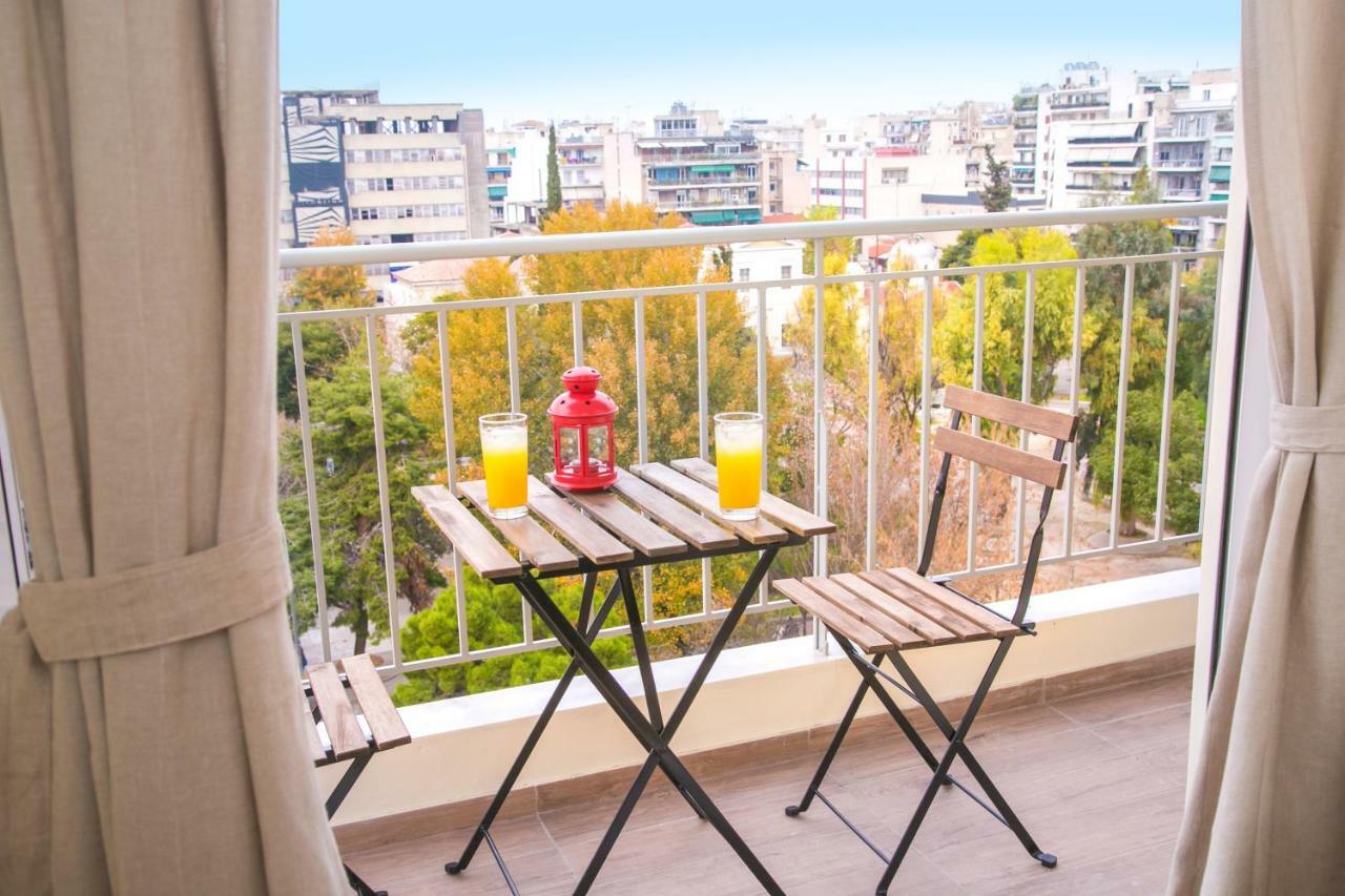 Magnificent Luxury Retrostyle Flat Acropolis View Atenas Exterior foto
