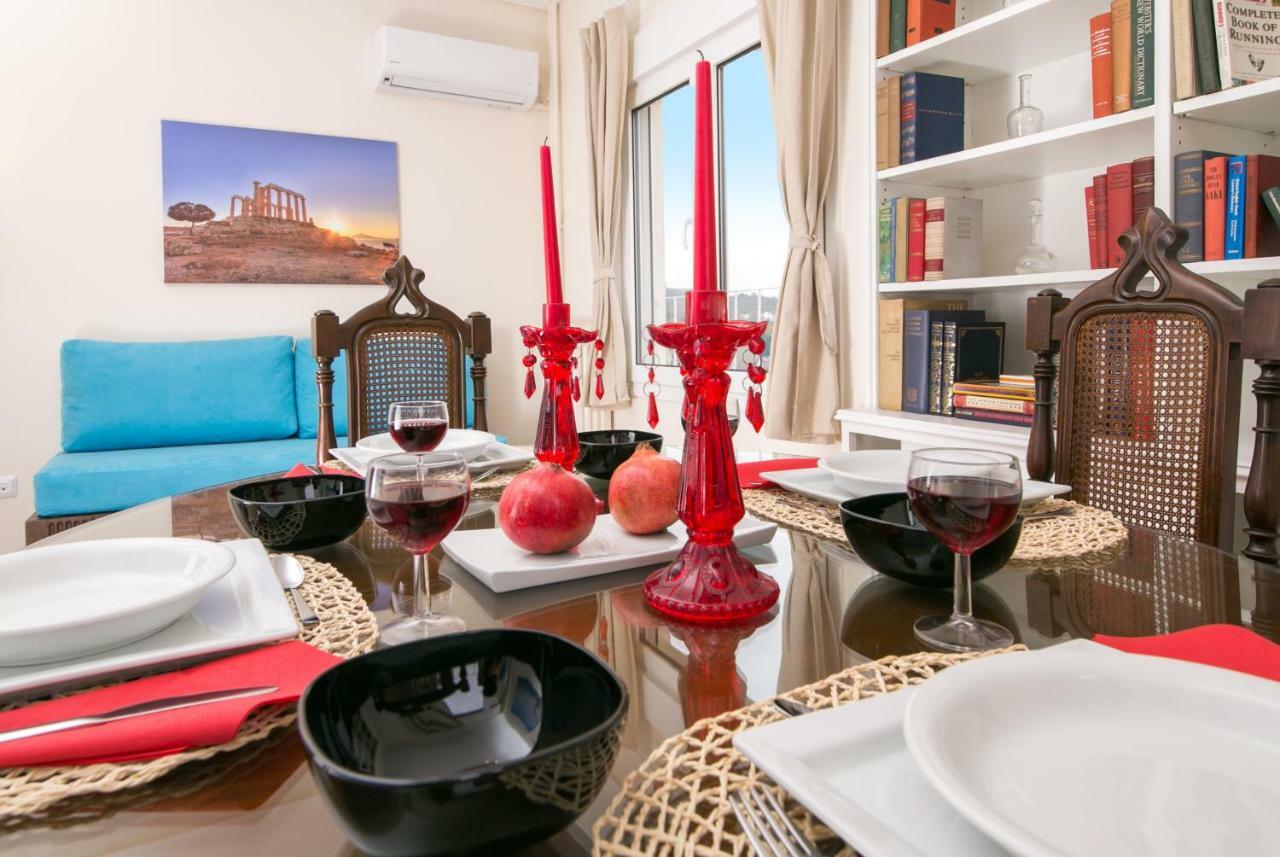 Magnificent Luxury Retrostyle Flat Acropolis View Atenas Exterior foto
