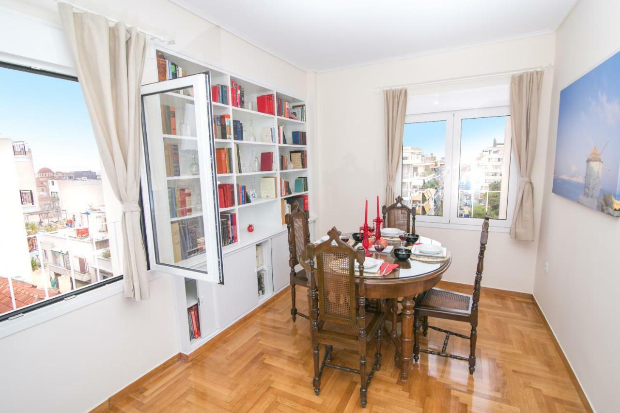Magnificent Luxury Retrostyle Flat Acropolis View Atenas Exterior foto