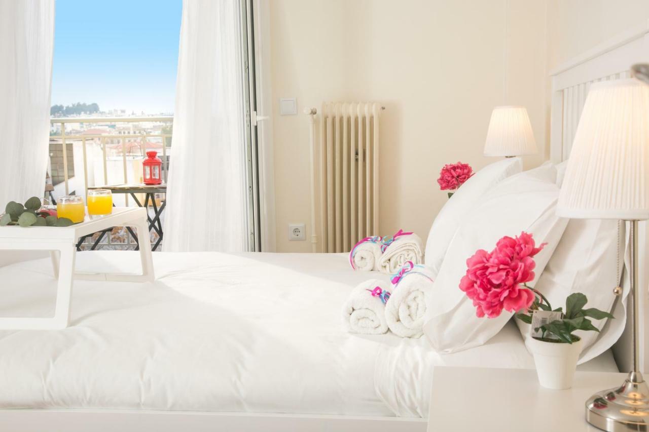 Magnificent Luxury Retrostyle Flat Acropolis View Atenas Exterior foto