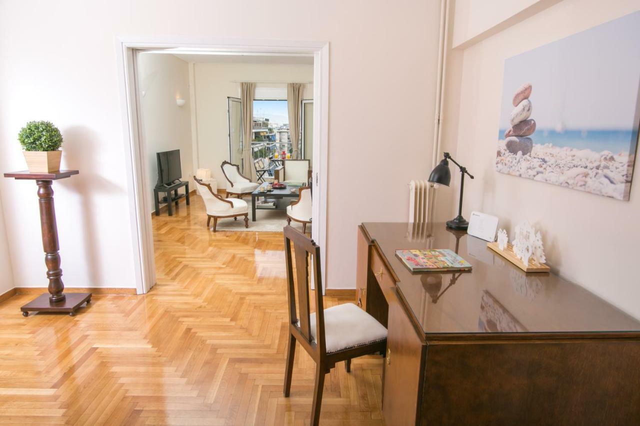Magnificent Luxury Retrostyle Flat Acropolis View Atenas Exterior foto