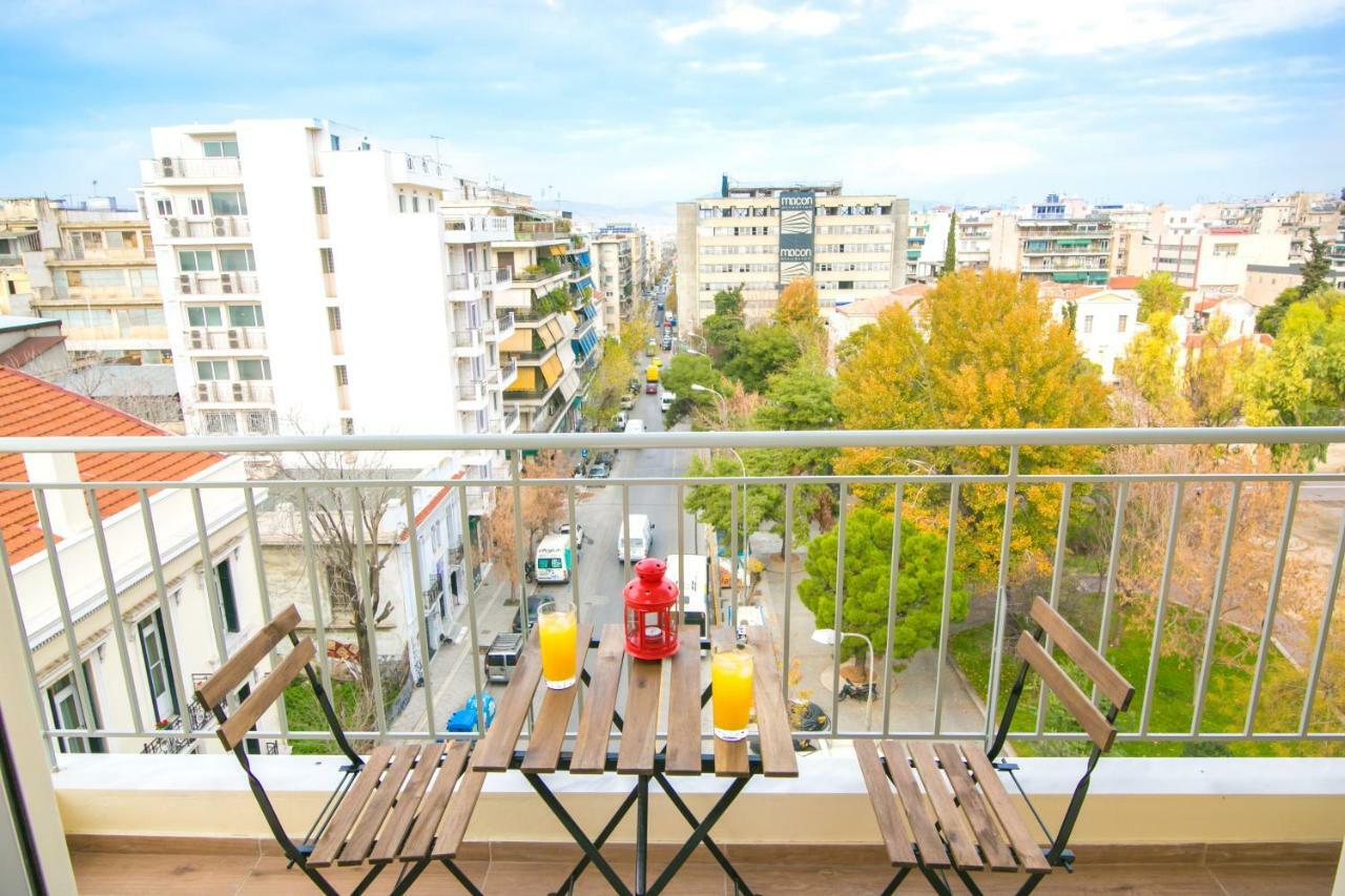 Magnificent Luxury Retrostyle Flat Acropolis View Atenas Exterior foto