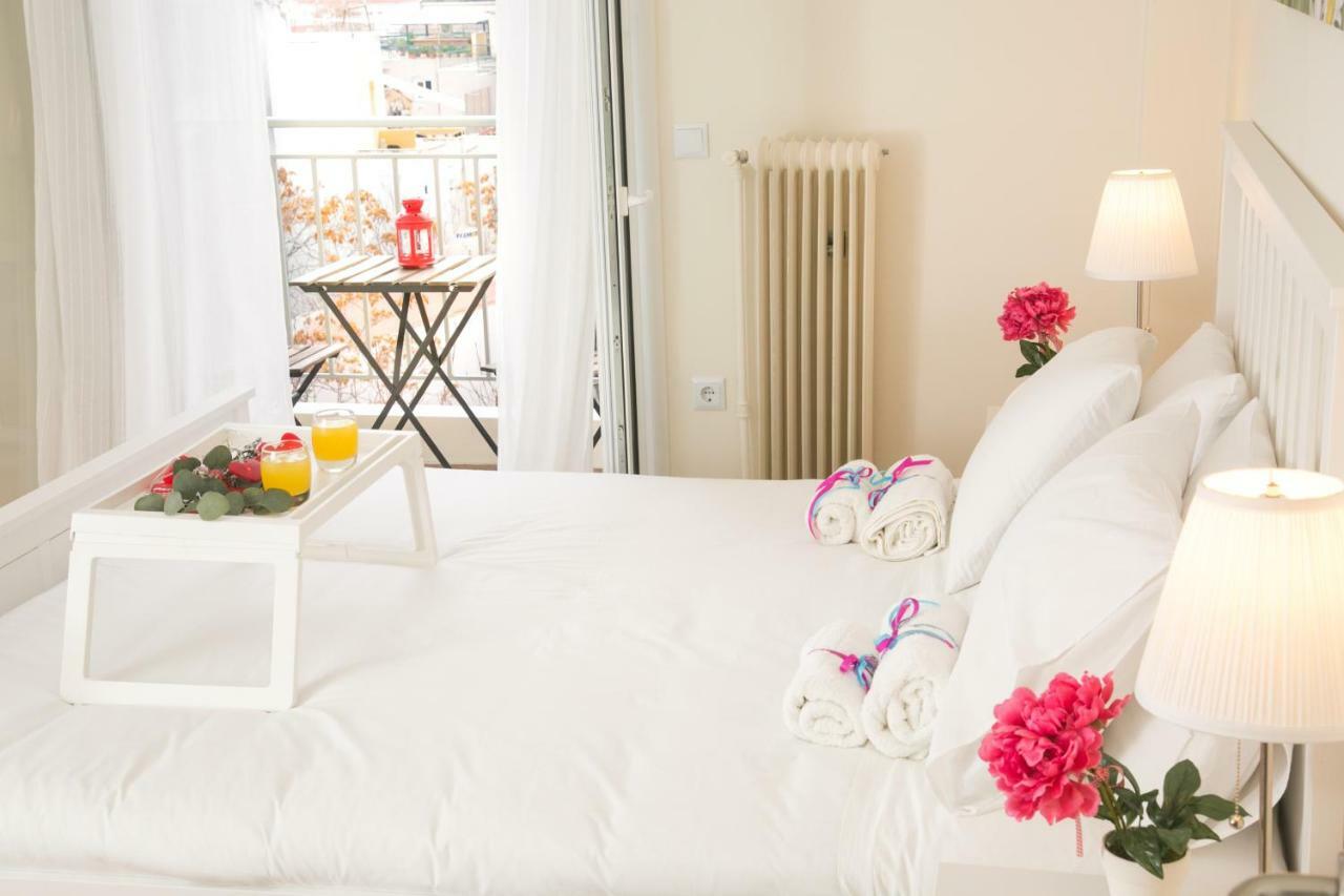 Magnificent Luxury Retrostyle Flat Acropolis View Atenas Exterior foto