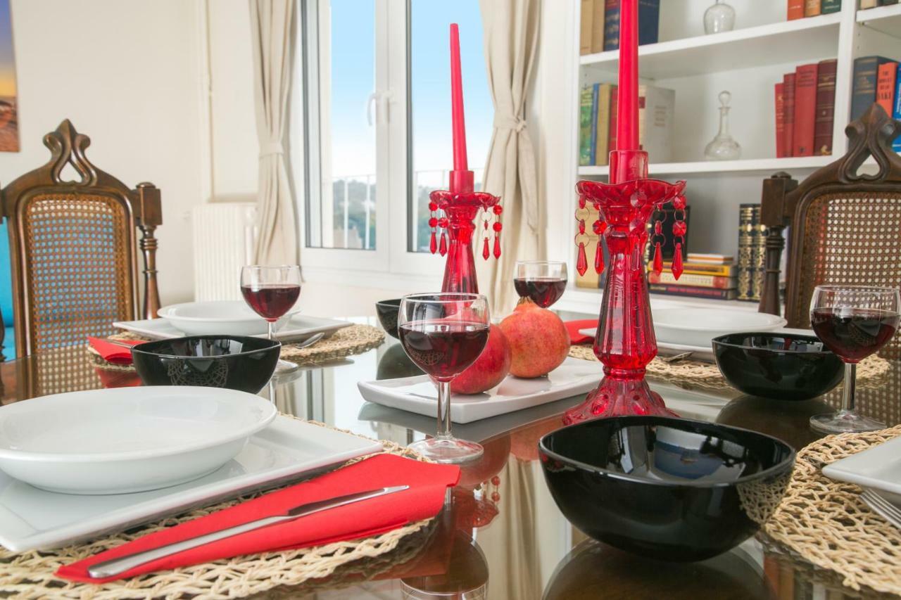 Magnificent Luxury Retrostyle Flat Acropolis View Atenas Exterior foto