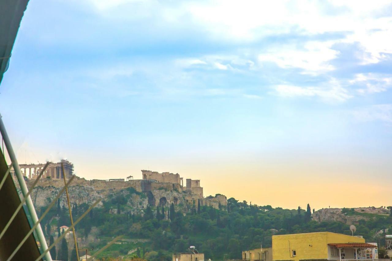 Magnificent Luxury Retrostyle Flat Acropolis View Atenas Exterior foto