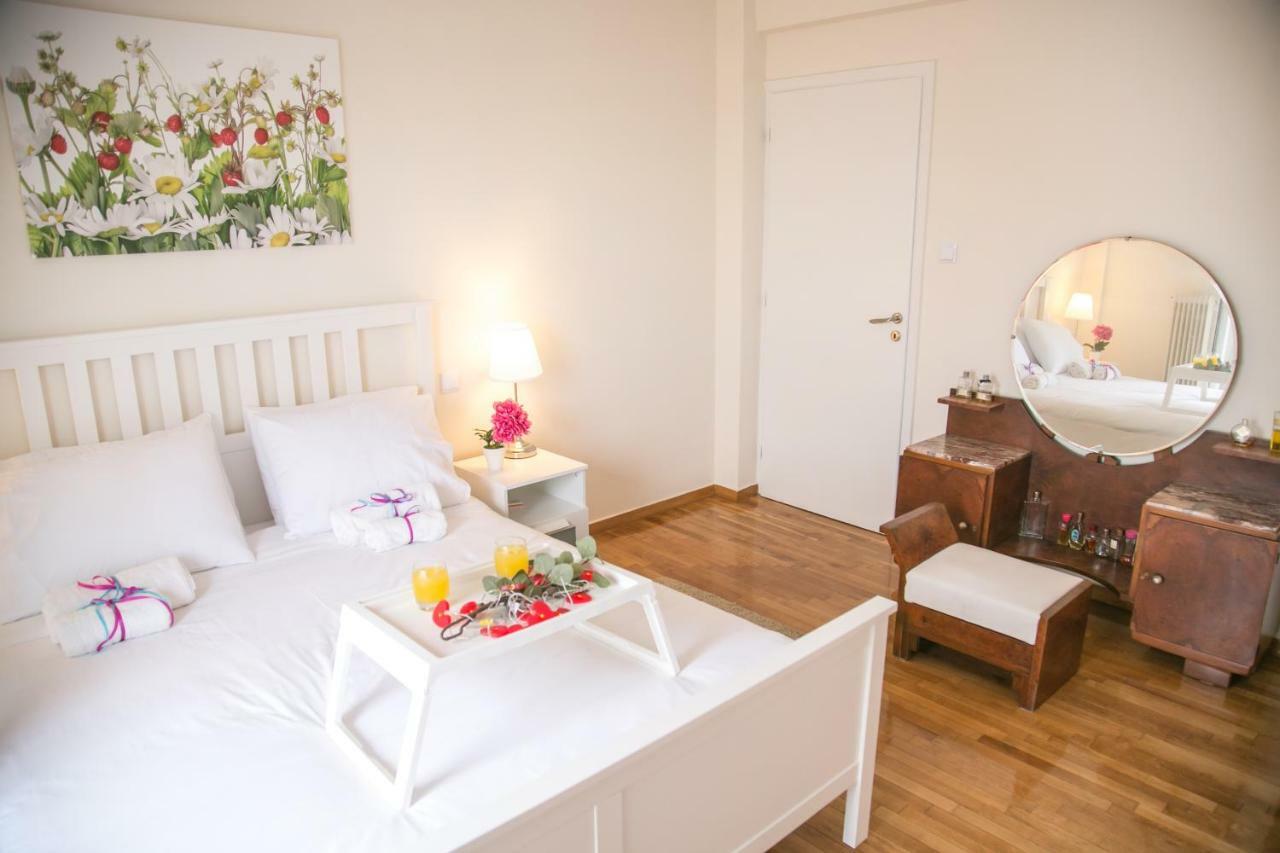 Magnificent Luxury Retrostyle Flat Acropolis View Atenas Exterior foto
