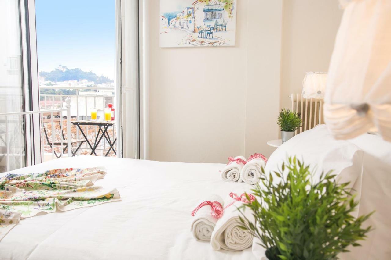 Magnificent Luxury Retrostyle Flat Acropolis View Atenas Exterior foto